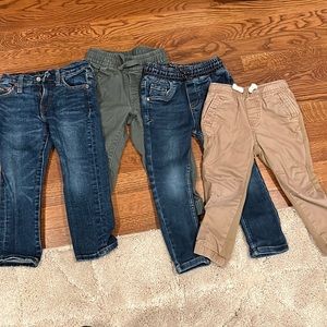 Lot of toddler boy pants